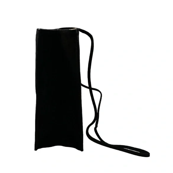 Donna Karan New York Vintage (1991) Black Suede Bag NWT - Picture 8 of 10